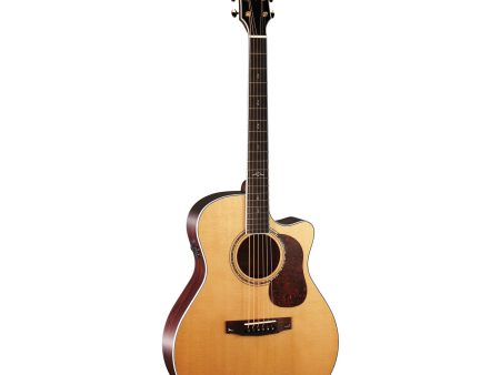 Cort GOLD A8 Series Acoustic Guitar (Natural Glossy) Sale