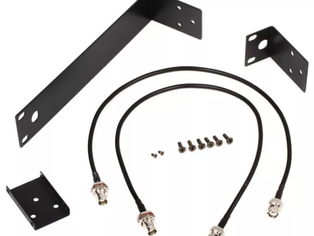 Audix RMT41KIT Rackmount Kit For Single R41 Or R61 Receiver w  BNC Cables Online Hot Sale