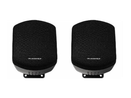 Ashly AW2.1P Passive Full Range All Weather Speaker Pair - 2.5  (Black) Online