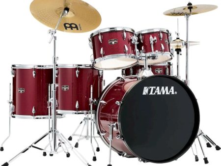 Tama IE62CCPM Imperialstar IE62C 6-Piece Complete Drum Set (Candy Apple Mist) Online Hot Sale