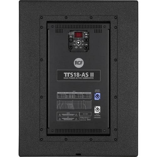 RCF TTS-18-A-II 2800W Active High Power Subwoofer - 18  Online now