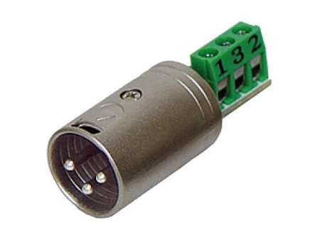 Rolls XLM113 3-Pin XLR Male Termination Plug for Bare Wire Connection Sale