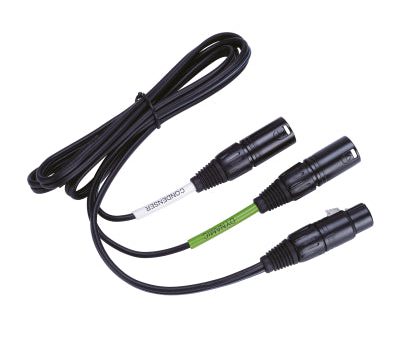 Lewitt DTP40TRS 5-Pin XLR Female to Dual 3-Pin XLR Male Audio Cable - 4.9’ Cheap