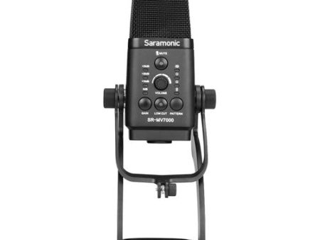 Saramonic USBMIC Large-Diaphragm Multipattern USB XLR Condenser Microphone For Cheap