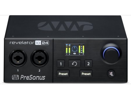 PreSonus REVELATOR IO24 Desktop 2x4 USB Type-C Audio MIDI Interface Online