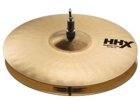 Sabian 11402XMB HHX Medium BR Hats - 14  Fashion