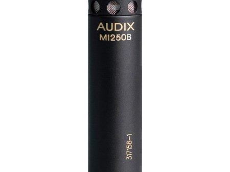 Audix M1250BS Miniaturized Supercardioid Condenser Shotgun Microphone - Black For Sale