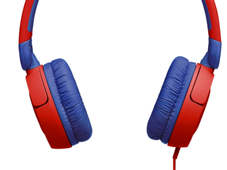 JBL JR310 Kids On-Ear Headphones - Red Fashion