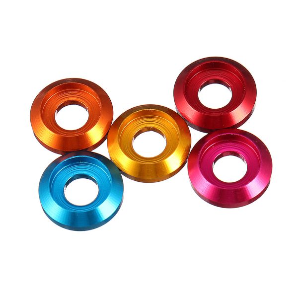 20 Pcs URUAV Hexagonal Washer Aluminum Alloy Multicolor for RC FPV Racing Drone For Cheap