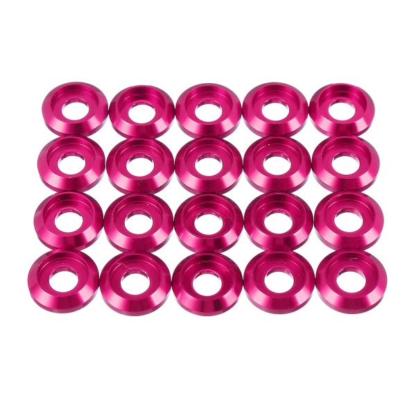 20 Pcs URUAV Hexagonal Washer Aluminum Alloy Multicolor for RC FPV Racing Drone For Cheap