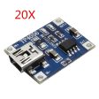 20pcs TP4056 5V 1A Lipo Battery Mini USB Charging Board Charger Module For Discount