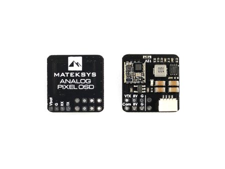 MATEK Analog Pixel OSD Module 9-30V Support 8V Boost to 12V Voltage Power Regulater for FPV VTX Camera Flight Controller For Sale